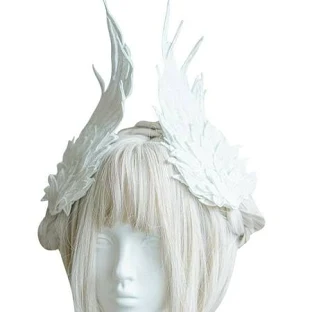 Giaone Angel Wing Hairpin Lolita Barrette Angel Wing Hair Clips Gothic Headwear Women'sGiaone Angel Wing Hairpin Lolita Barrette Angel Wing Hair Clips Gothic Headwear Women's
