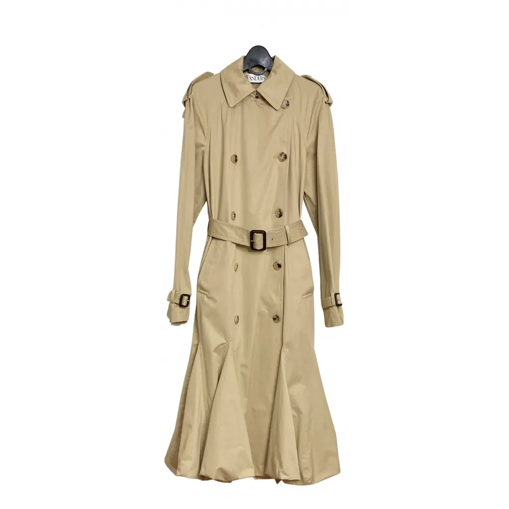 Bubble Hem Trench Coat