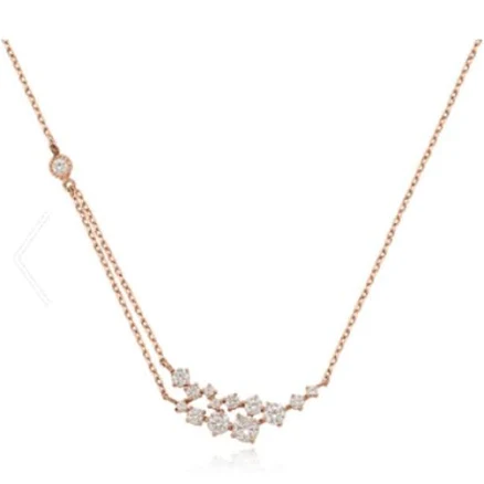 Stonehenge 14k Gold Necklace B8048 "jeon Ji-hyun" Wears