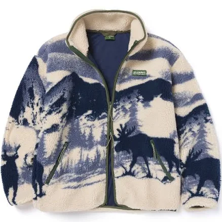 Parks Project Acadia Moose Full-Zip High Pile Fleece