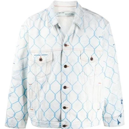 Off-White Fence Denim Jacket