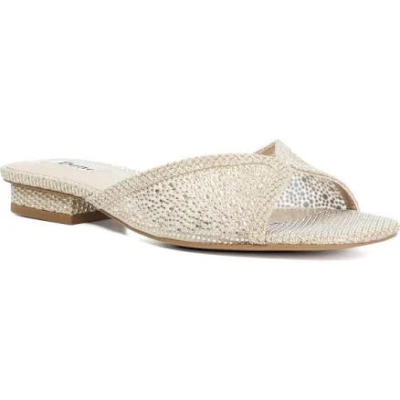 Dune London Women's Naya Crystal Studded Rhinestone Embellished Sandals