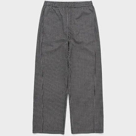 Low Classic Checked Loose-Fit Pants