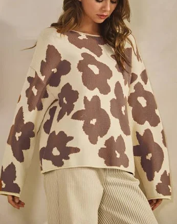 LovLov Soft Knit Petal Pop Sweater