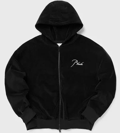 Rhude VELOUR CLASSIQUE ZIP-UP HOODIE men Sweats