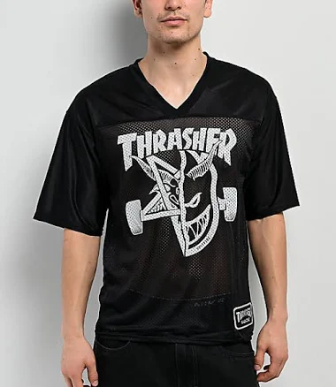 Thrasher Men's Spitfire Football Jersey