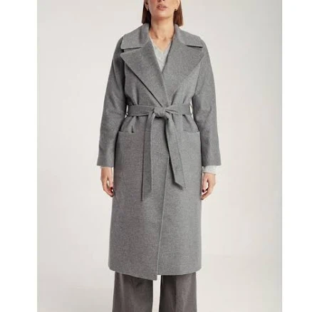 1982 Women's Cashmere Belted Wrap Coat