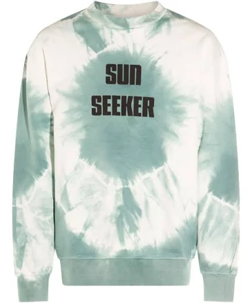 Mauna Kea tie-dye sweatshirt - Green