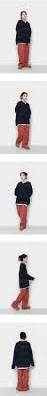 two-tone colored collar knitwear