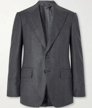 TOM FORD Men's Herringbone Shelton Jacket