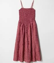 Smock Maxi Dress - Dark Red - Maxi dresses - & Other Stories US