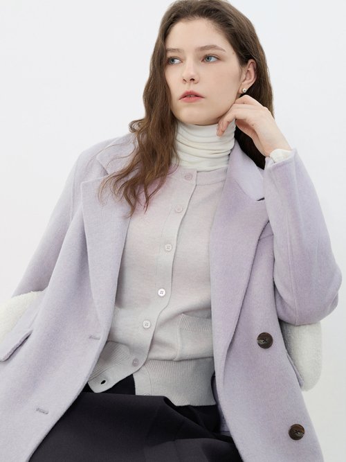 Modern Single Handmade Coat