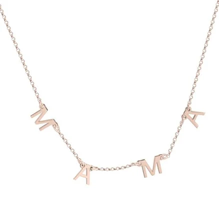 Mama Choker Necklace Gold Plating by oNecklace
