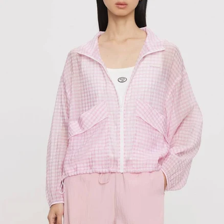 urlazh New York Check Little Jacket