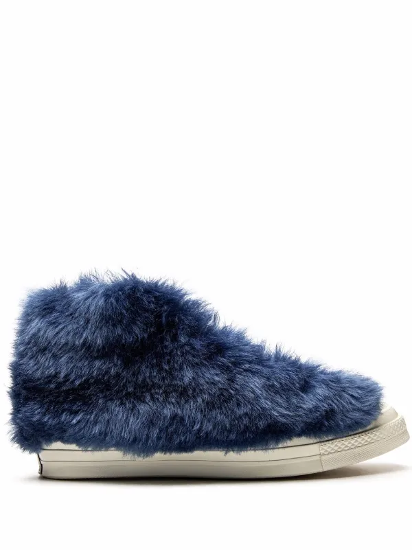 Chuck 70 Fuzzy Hi Sneakers