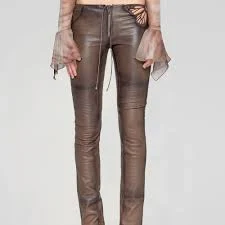 Blumarine Leather Pants