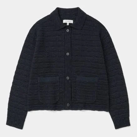 UNIFORM BRIDGE tweed knit cardigan womens