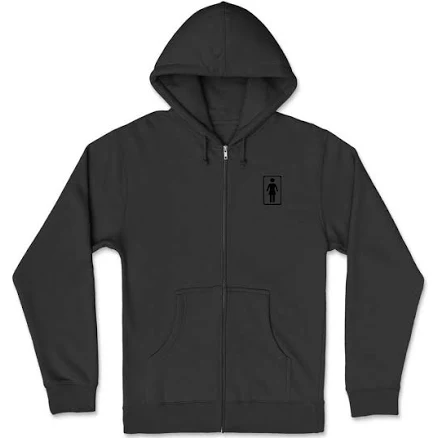 Artistshot Girl Skateboards Zipper Hoodie