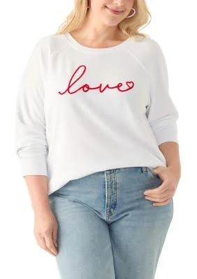 Philosophy Women's Love Raglan Sweatshirt
