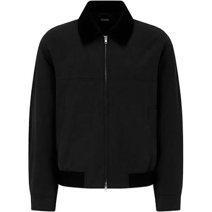 Studio Tomboy Men's Zip-closure Bomber Jacket