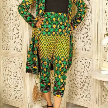 Women's African Print Pants