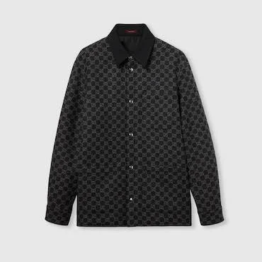 Gucci GG Flannel Brushed Jacket