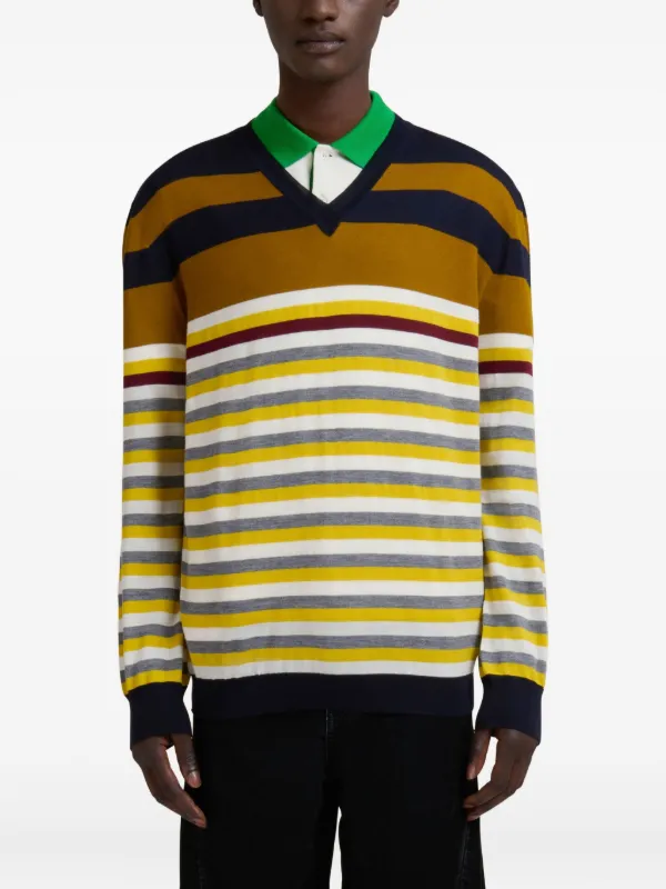 Striped Knit Jumper