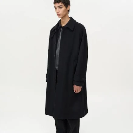 INSILENCE Mapel Cashmere Balmacaan Coat