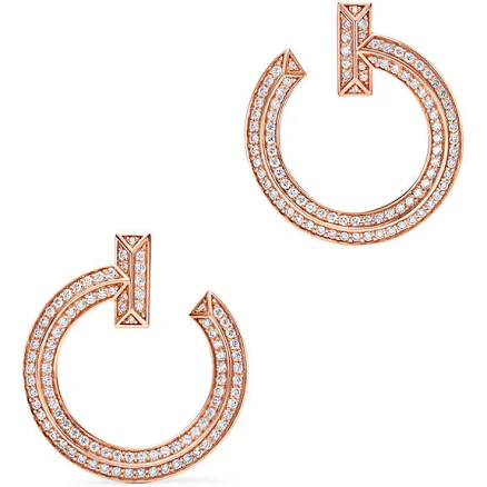 Tiffany T T1 Open Hoop Earring