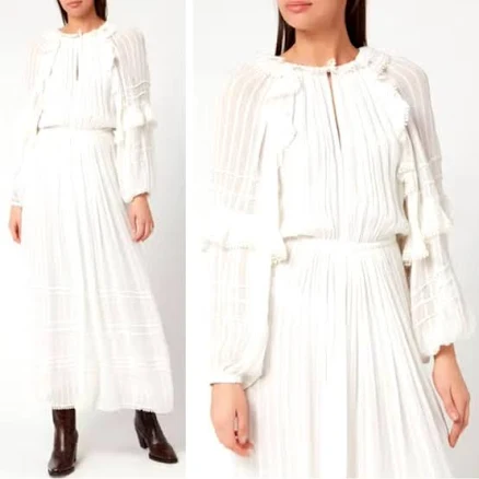 Isabel Marant Étoile Justine Viscose Maxi Dress