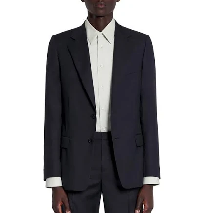 Lanvin Men's Single-Breasted Flap Pocket Jacket