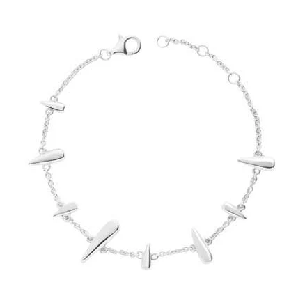 Lucy Quartermaine Sterling Silver Shard Bracelet