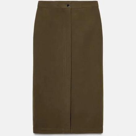 Zara Pencil Midi Skirt