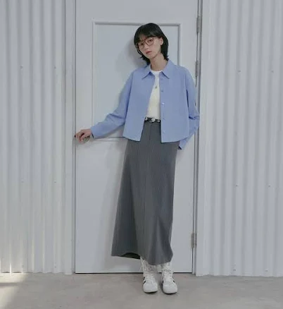 LAP H-line Maxi Skirt