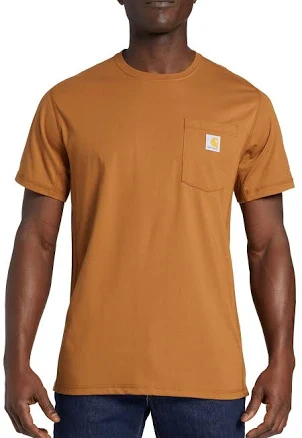 Carhartt Men's Force Relaxed Fit Short-Sleeve Pocket T-Shirt