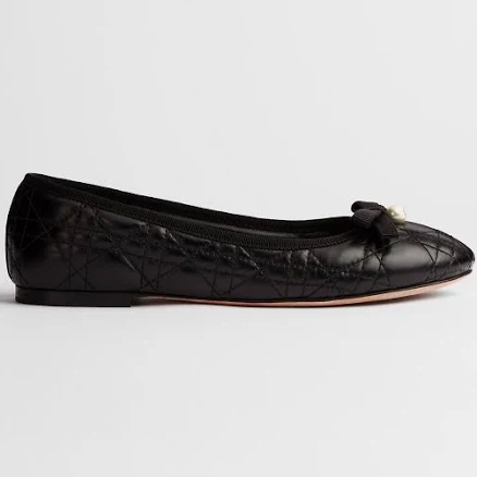 DIOR Women's Quilted Cannage Calfskin Ballet FlatsDIOR Women's Quilted Cannage Calfskin Ballet Flats
