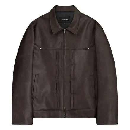 SPERONE Double Line Trucker Crack Jacket