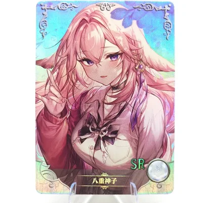Yae Miko Sr - Genshin Impact - Goddess Story Anime Waifu Trading Card