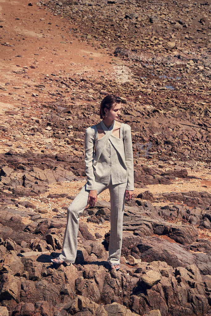 Praia Tweed Top