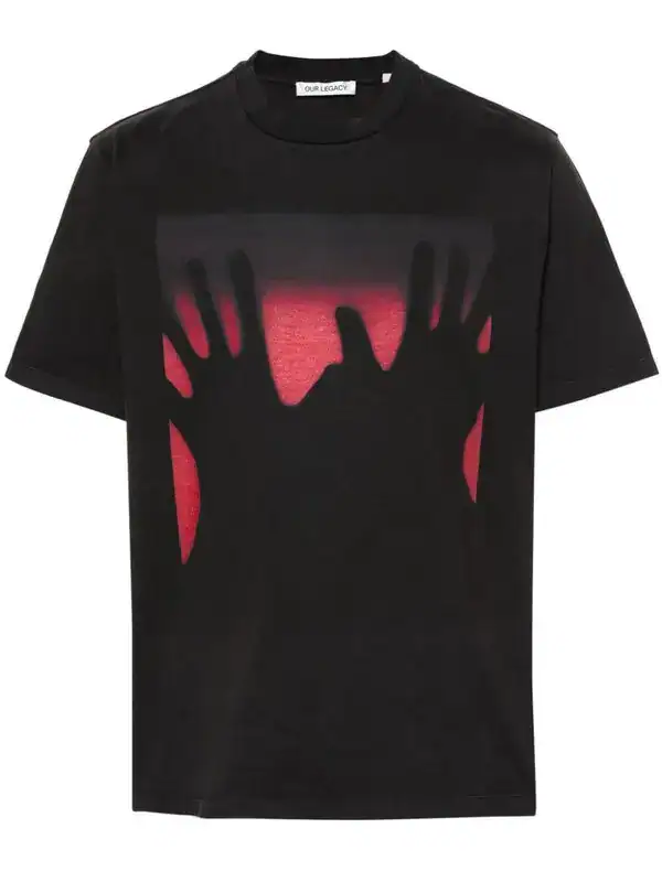 Hands-print Cotton T-shirt