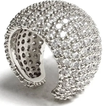 Pave Ball Earcuff