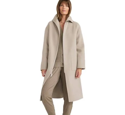 Haven Well Within Women's Wool Blend Funnel Neck Coat