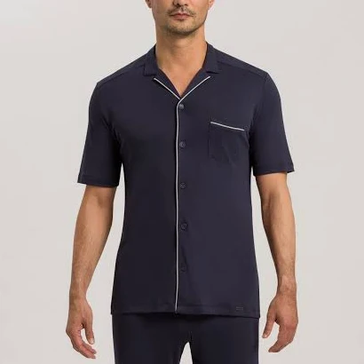 Hanro Men's Night & Day Short Sleeve Pajama Set
