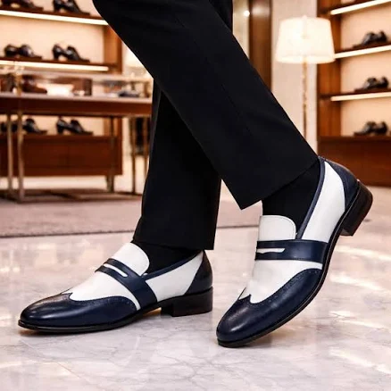 Handmade Leather Slip-on Loafers
