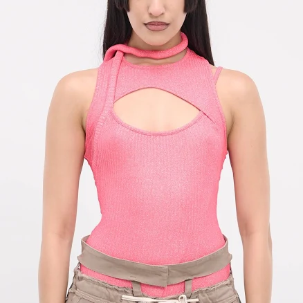 OTTOLINGER H. Lorenzo Layered Cut-Out Tank Top