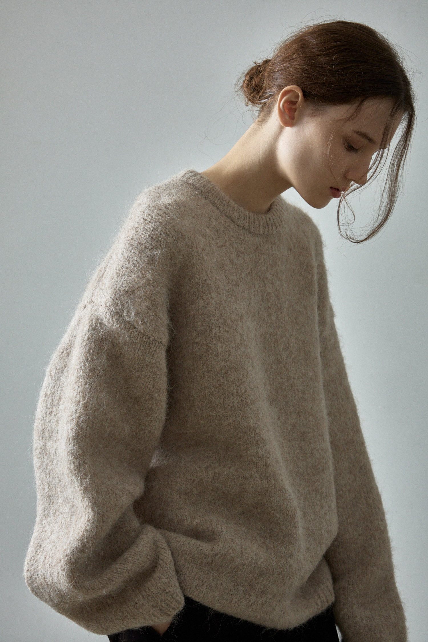 CO Alpaca Chunky Knit Top