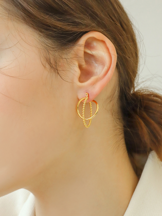Saturn Earring