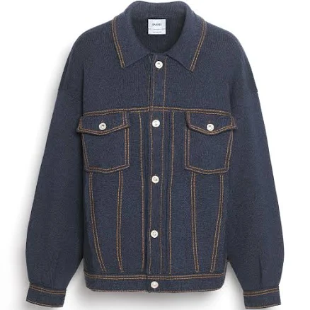 Oversized Cashmere Cotton Jacket