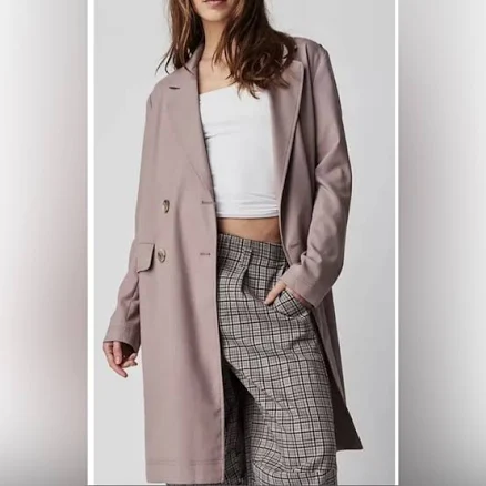 Free People Freddie Longline Blazer