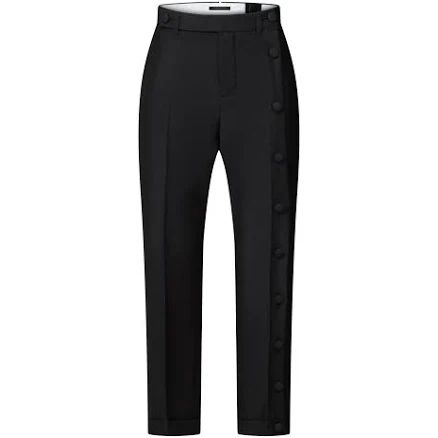 Louis Vuitton Button Leg Tailored Pants